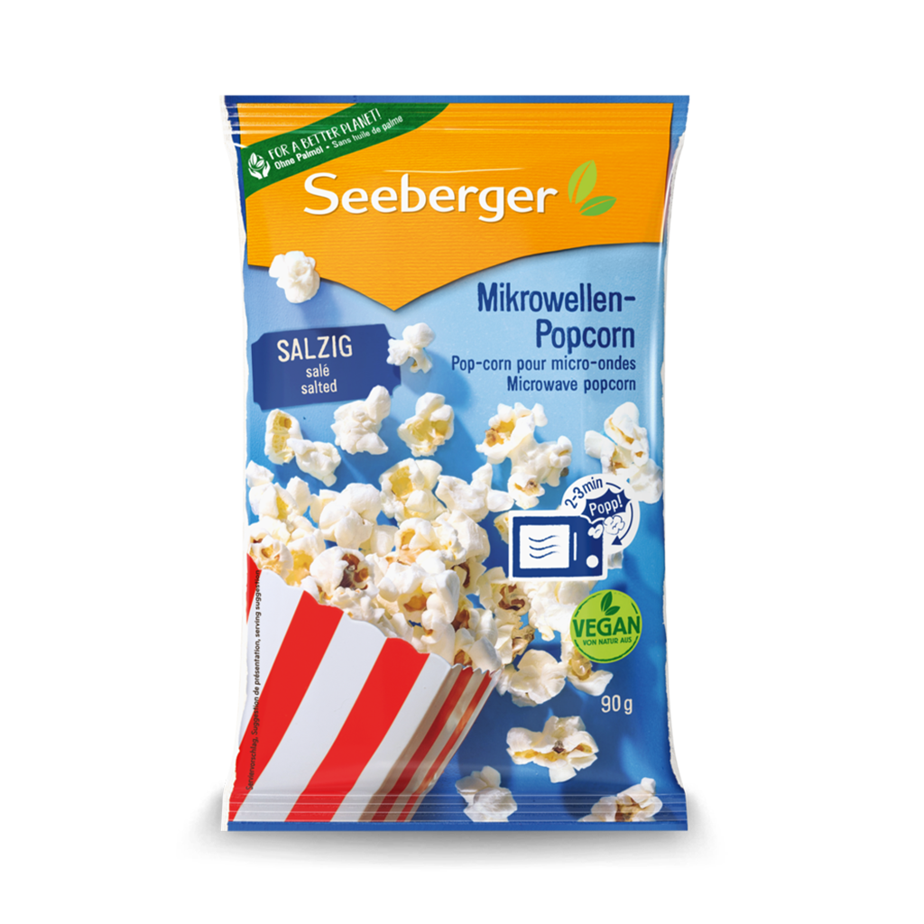 Mikrowellen-Popcorn - salzig